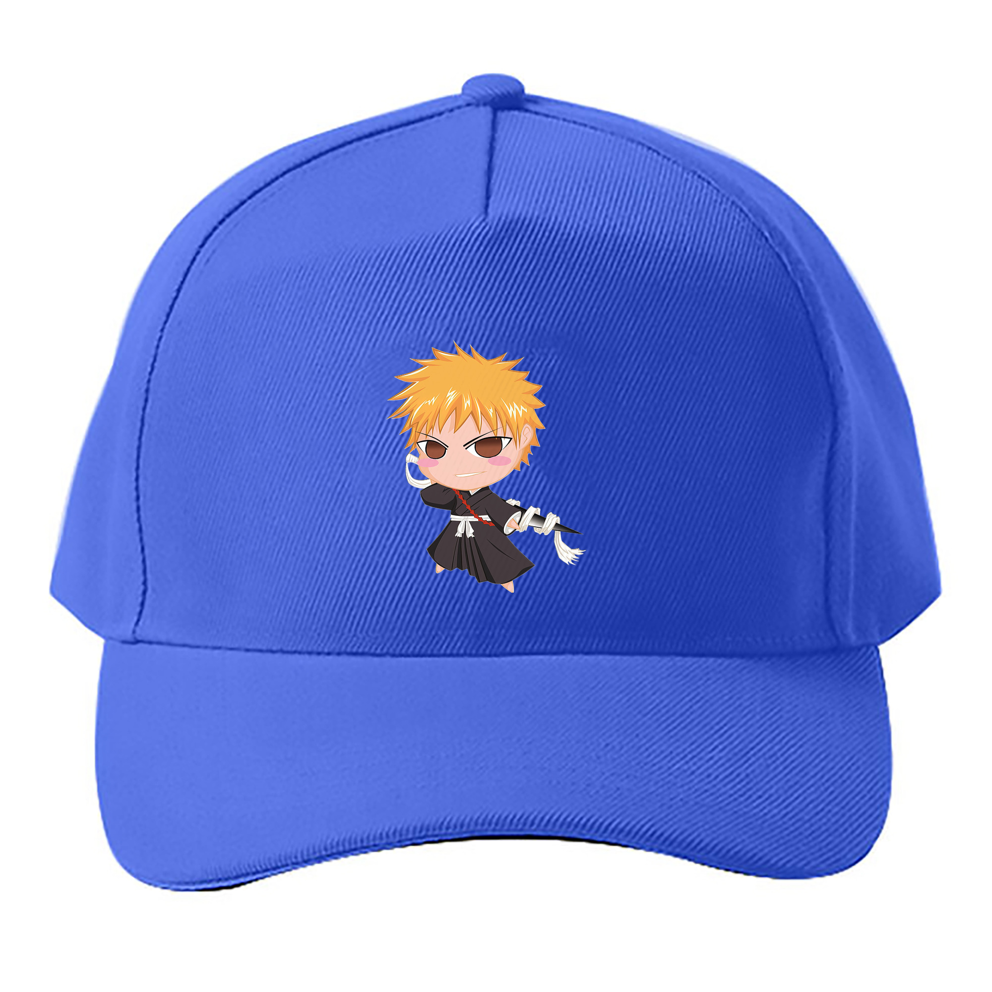 （画像用） ブリーチ 黒崎一護（くろさき いちご）BLEACH Kurosaki Ichigo ベースボールキャップ 綿100％ 男女兼用 帽子 スポーツ